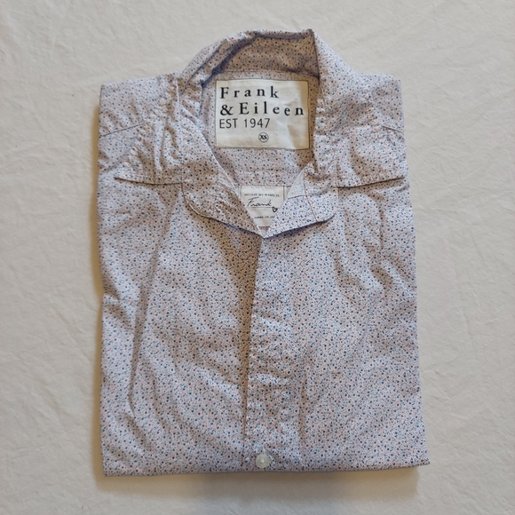 NWT Frank & Eileen Frank Superfine Cotton Poplin Button-Down Shirt - Picture 9 of 12